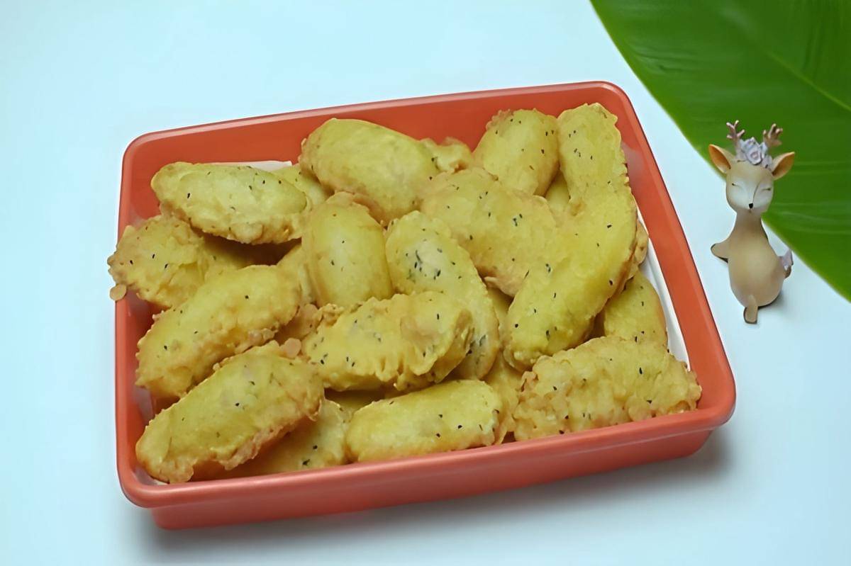 Pisang goreng wijen 