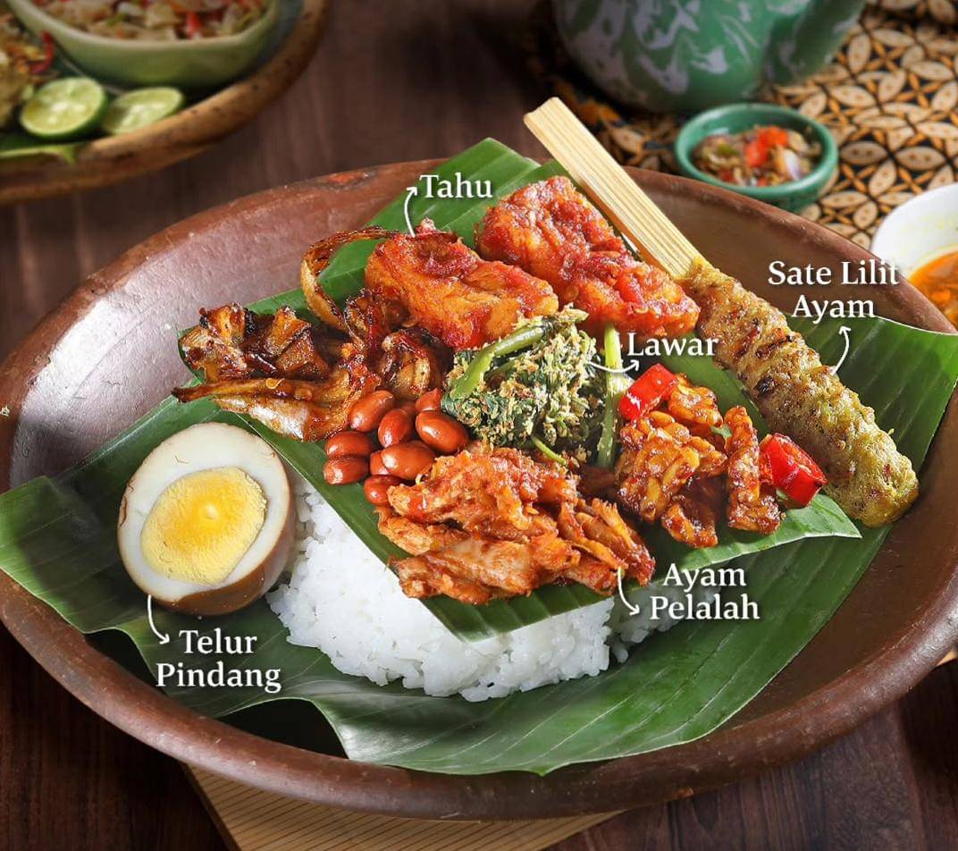 ilustrasi nasi jinggo
