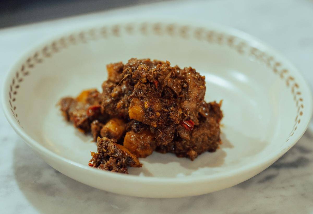 ilustrasi rendang