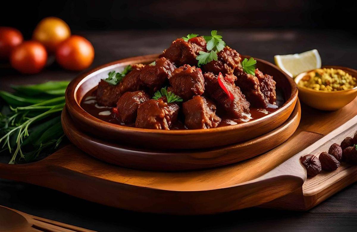 ilustrasi rendang 