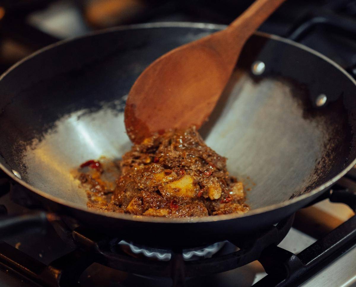 ilustrasi rendang