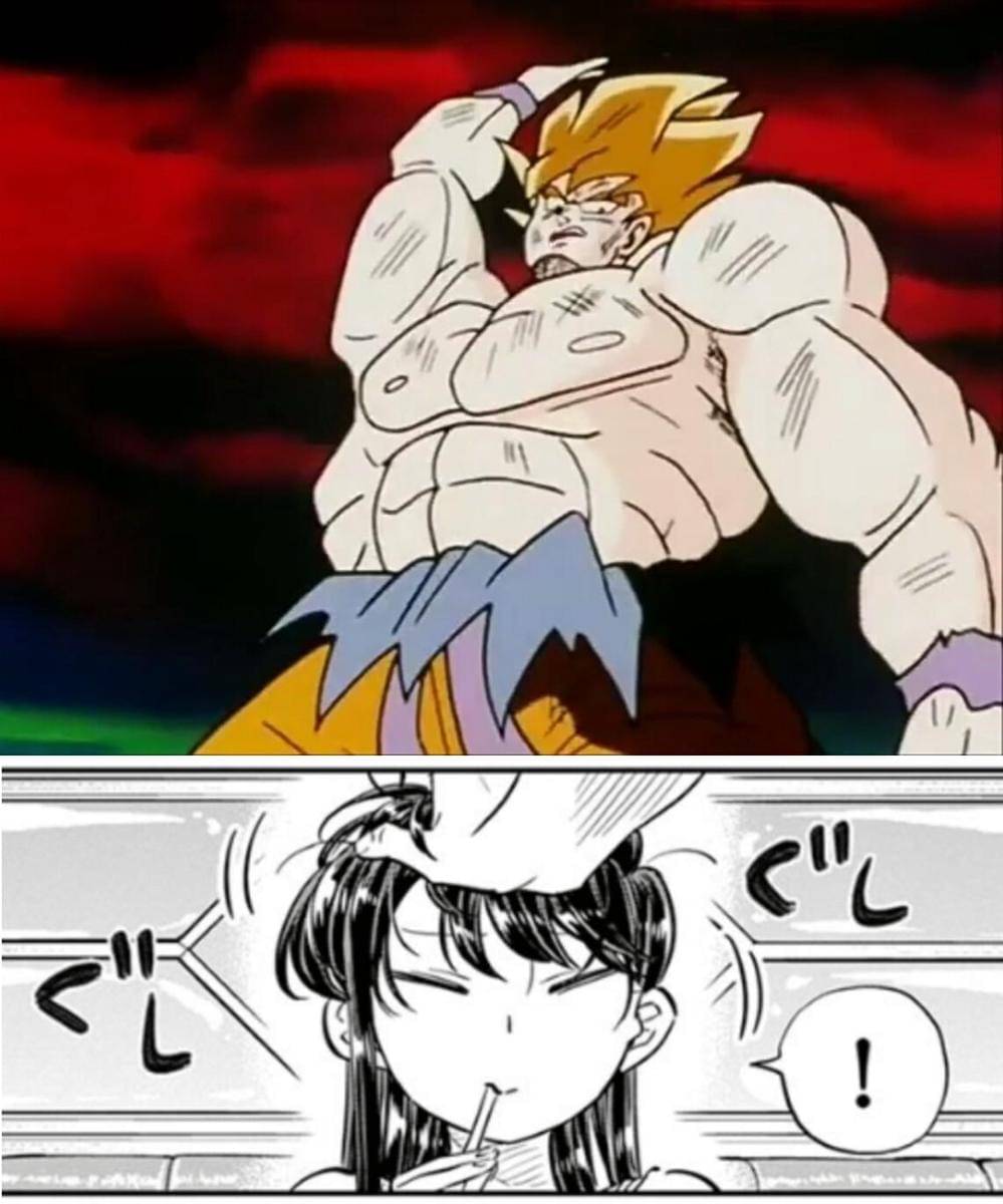 meme anime mengelus kepala