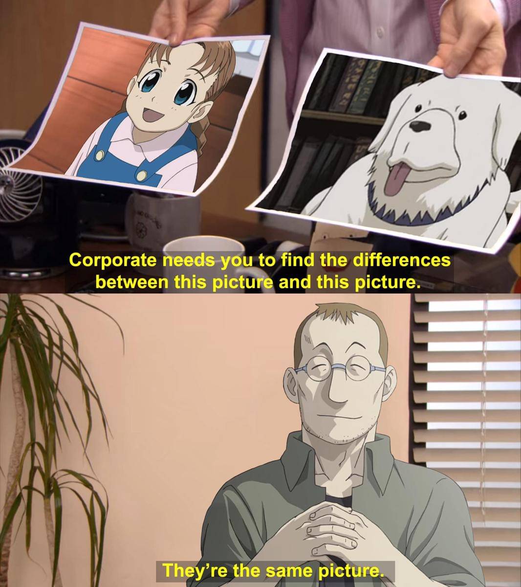 meme anime tentang ilmuwan