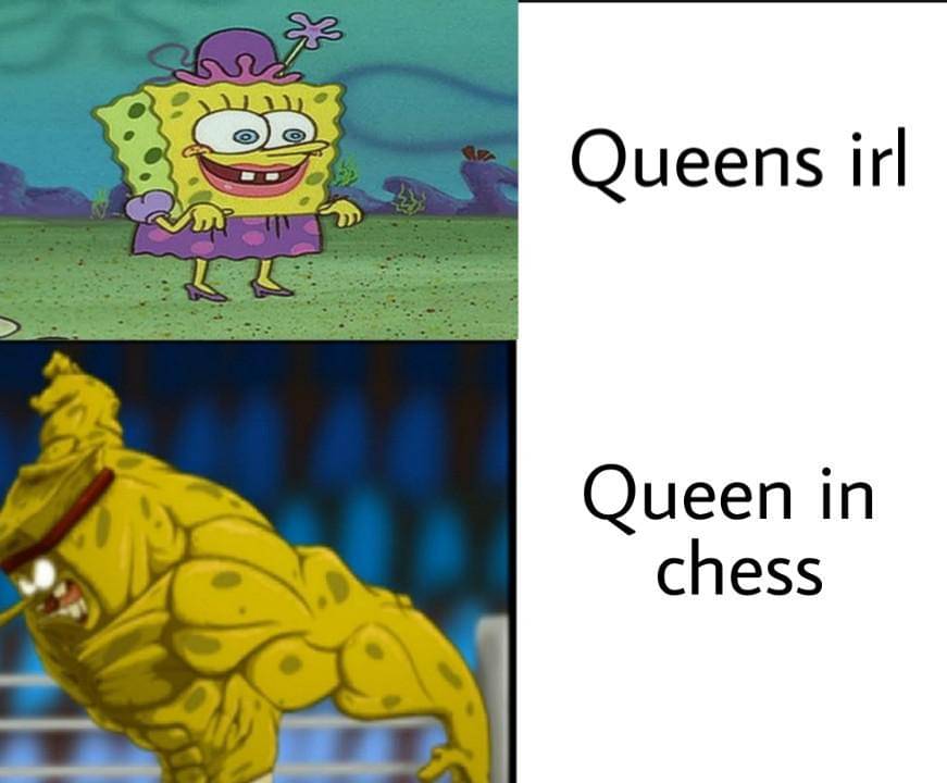 meme SpongeBob berotak besar 
