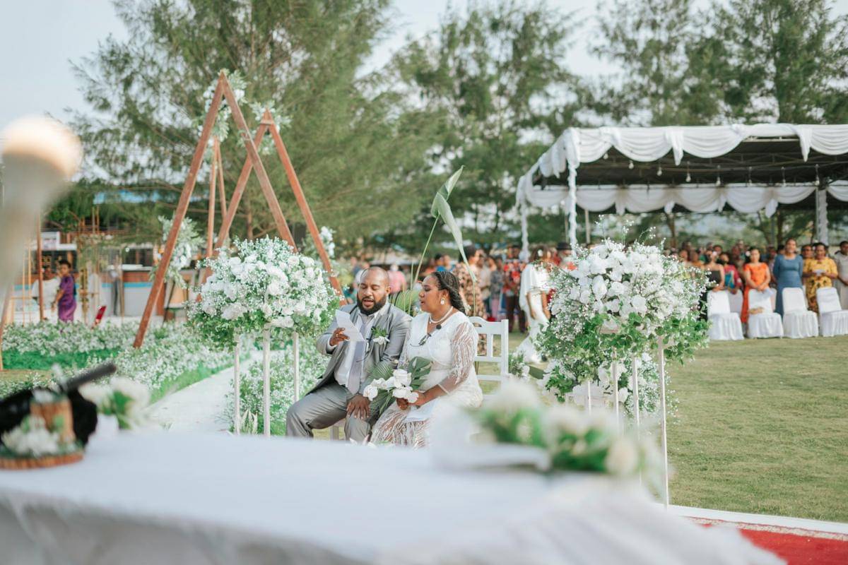 ilustrasi acara pernikahan