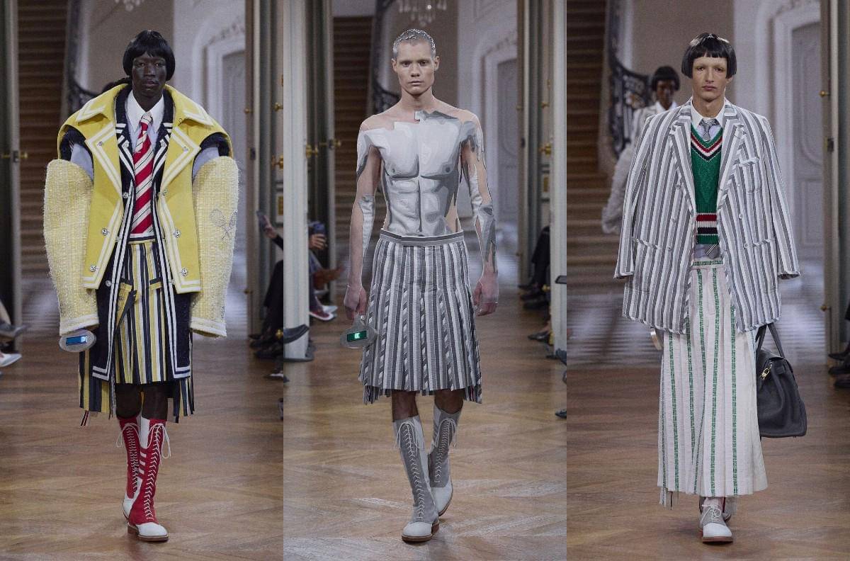 Koleksi Thom Browne S/S '26 di Paris Fashion Week (dok. Thom Browne)