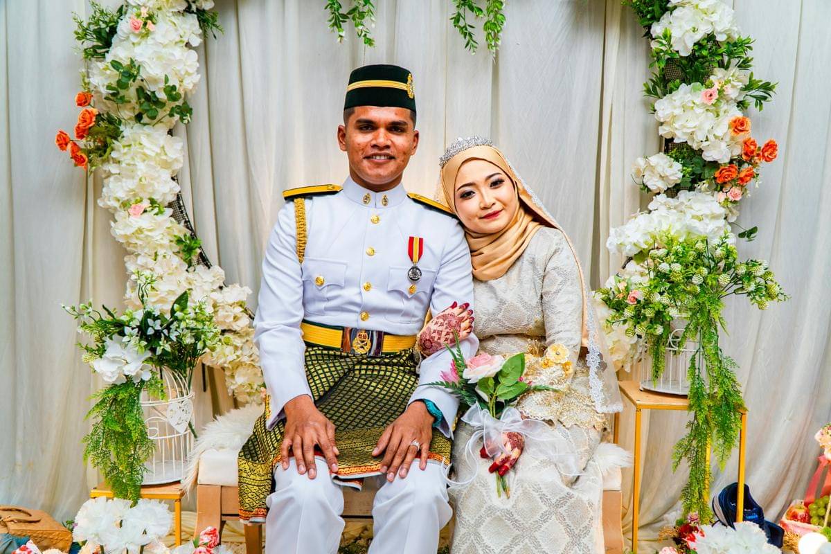 ilustrasi acara pernikahan