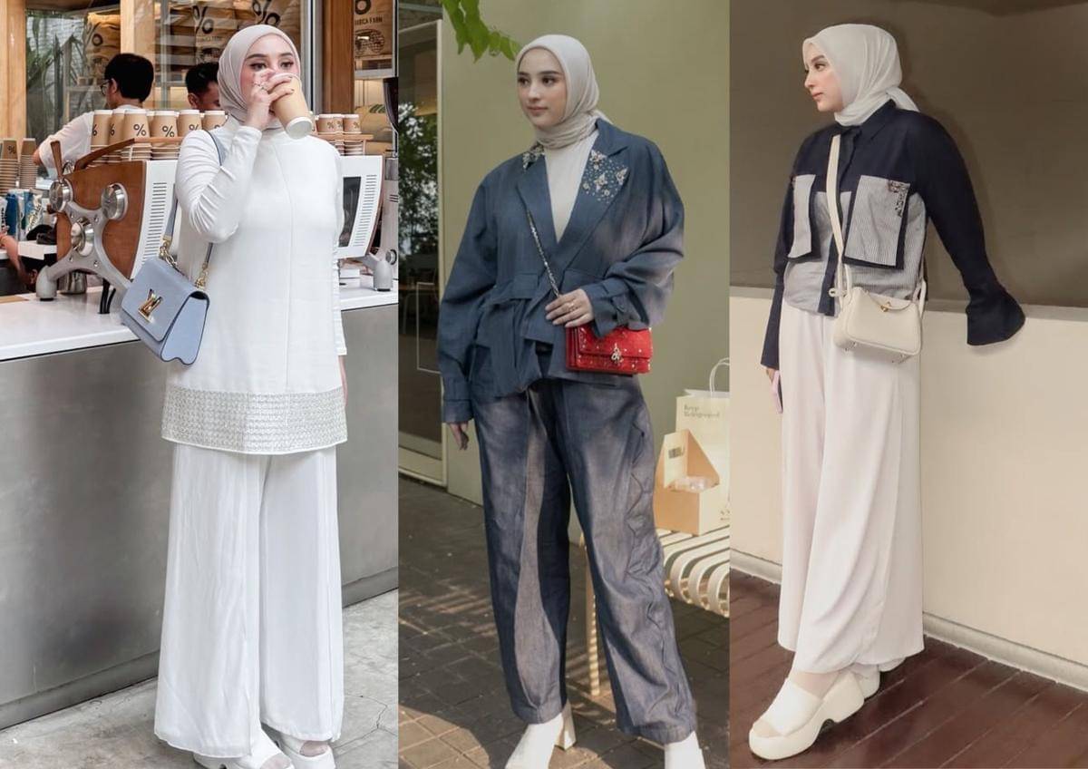Inspirasi OOTD ala Dinan Fajrina 