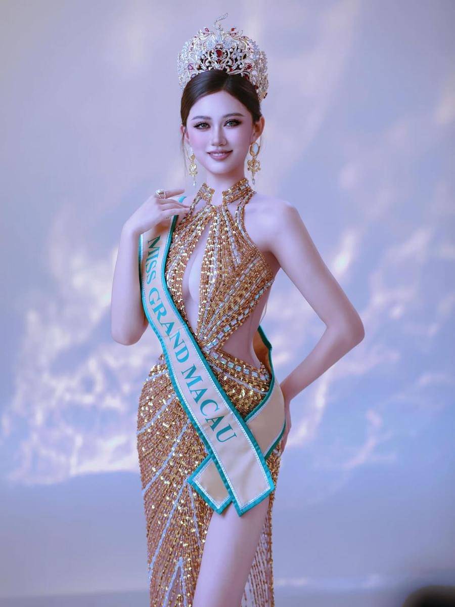 potret Elena Wang, Miss Grand Makau 2025 (instagram.com/elenaqinwen.missgrandmacau_)