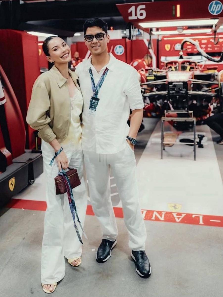 potret Alyssa Daguise dan Al Ghazali