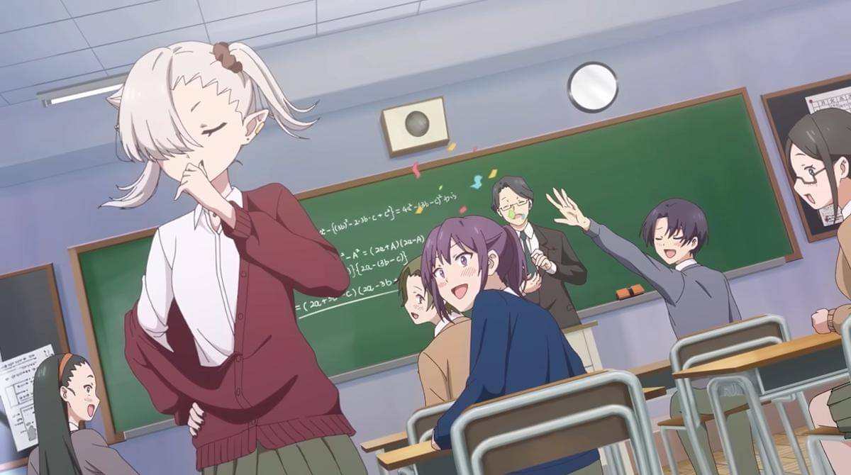 cuplikan anime Li'l Miss Vampire Can't Suck Right