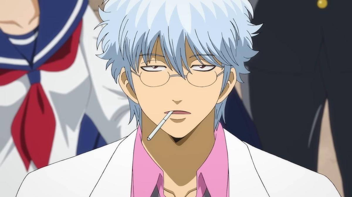 cuplikan anime Gintama - Mr. Ginpachi’s Zany Class