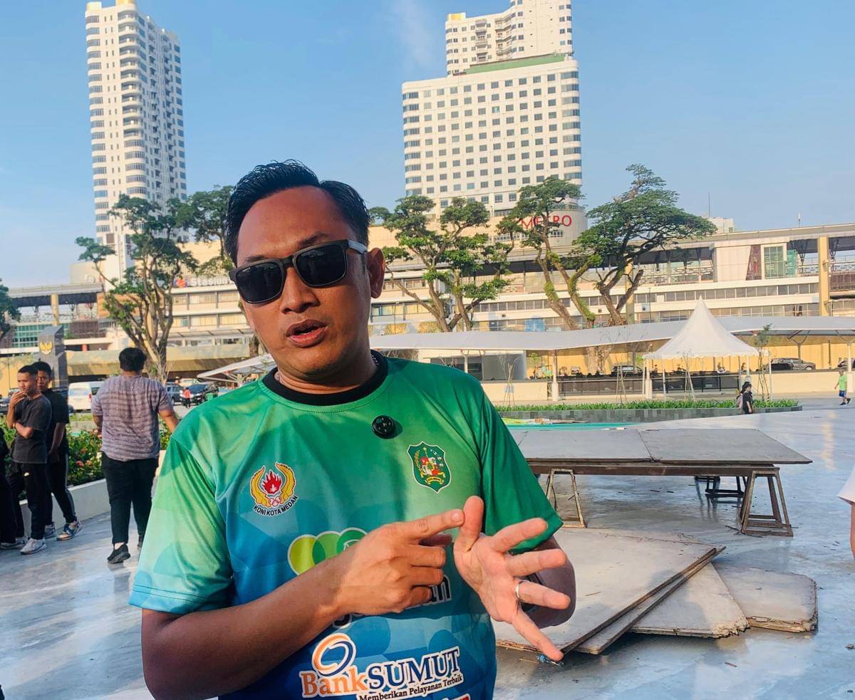 Ketua KONI Medan Aswindy Fachrizal (IDN Times/Doni Hermawan)