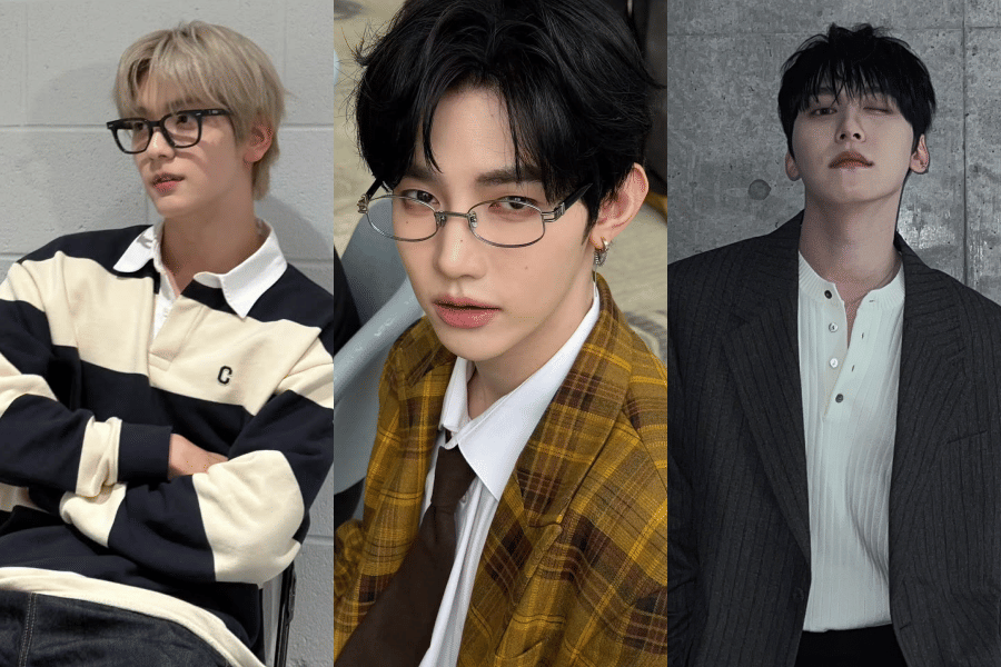 Soobin TXT, Zhang Hao ZEROBASEONE, dan Keonhee ONEUS (instagram.com/page.soobin | instagram.com/zb1official | instagram.com/in2yourblue)