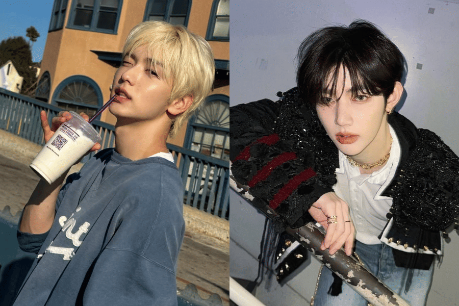 Soobin TXT dan Zhang Hao ZEROBASEONE (instagram.com/page.soobin | instagram.com/zb1official)