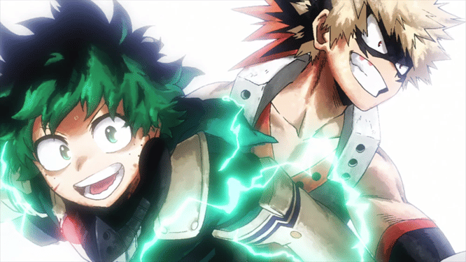Deku dan Bakugo