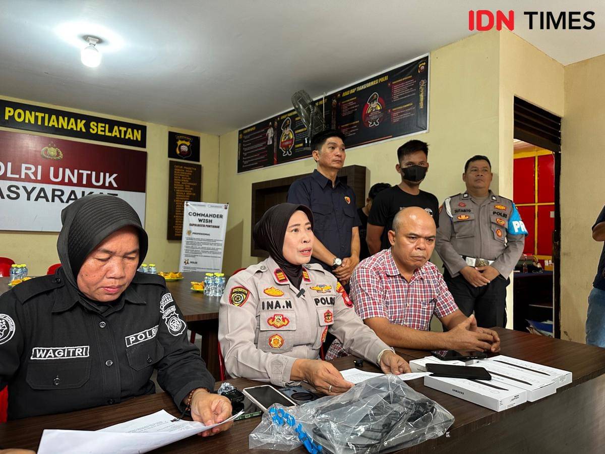Polisi ungkap kasus pencurian dengan pemberatan.