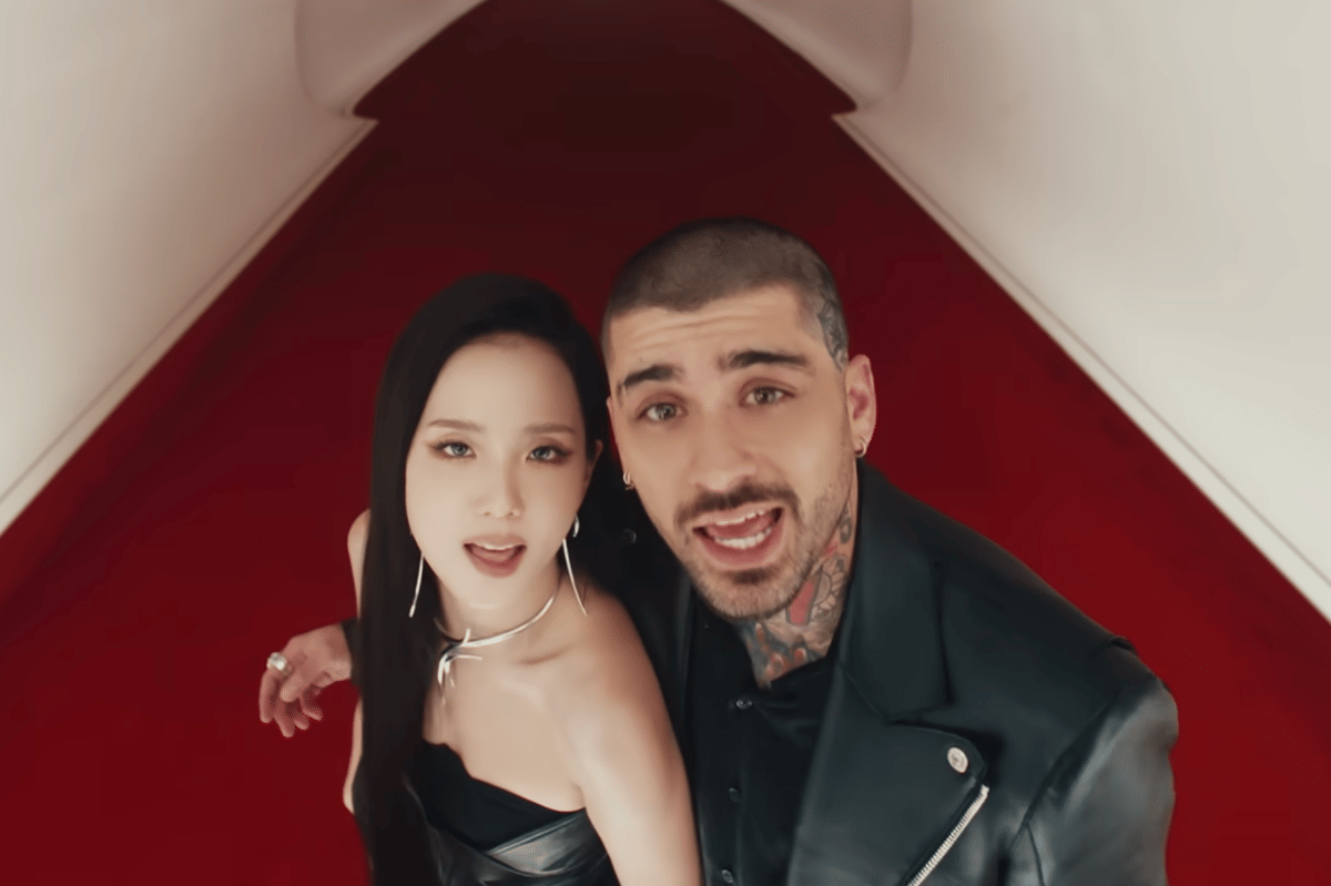 MV EYES CLOSED - Jisoo BLACKPINK dan Zayn Malik (youtube.com/JISOO dan Zayn)