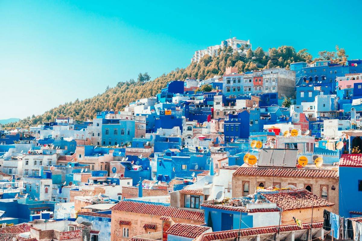 Potret Chefchaouen, Maroko