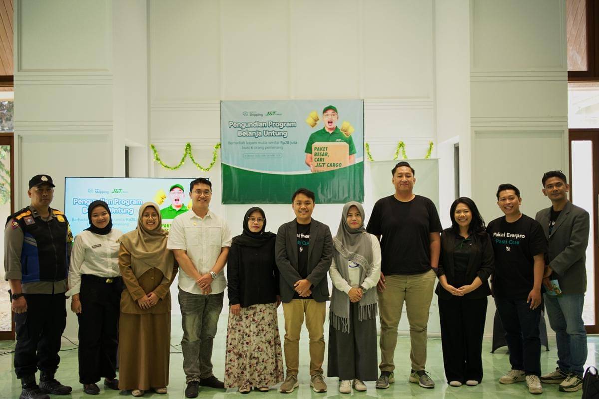 Everpro Kolaborasi dengan J&T Cargo, Bagikan Emas untuk UMKM