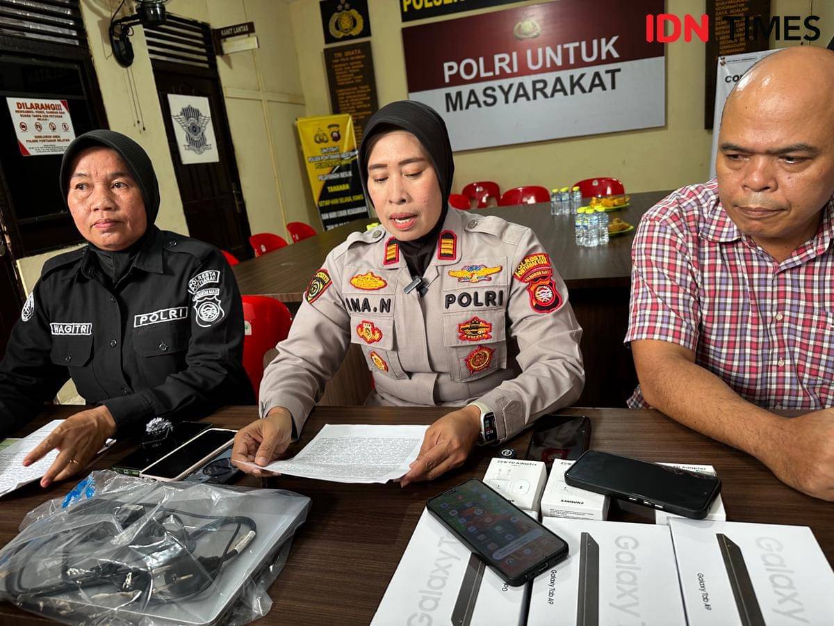 Polisi ungkap kasus pencurian dengan pemberatan.