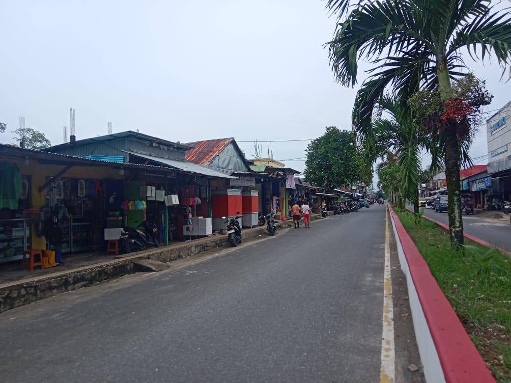 Foto: Suasana di Kecamatan Melonguane, Kabupaten Kepulauan Talaud, Sulawesi Utara, saat ada isu tsunami, Jumat (10/10/2025). Dok. Protokoler Pemkab Talaud