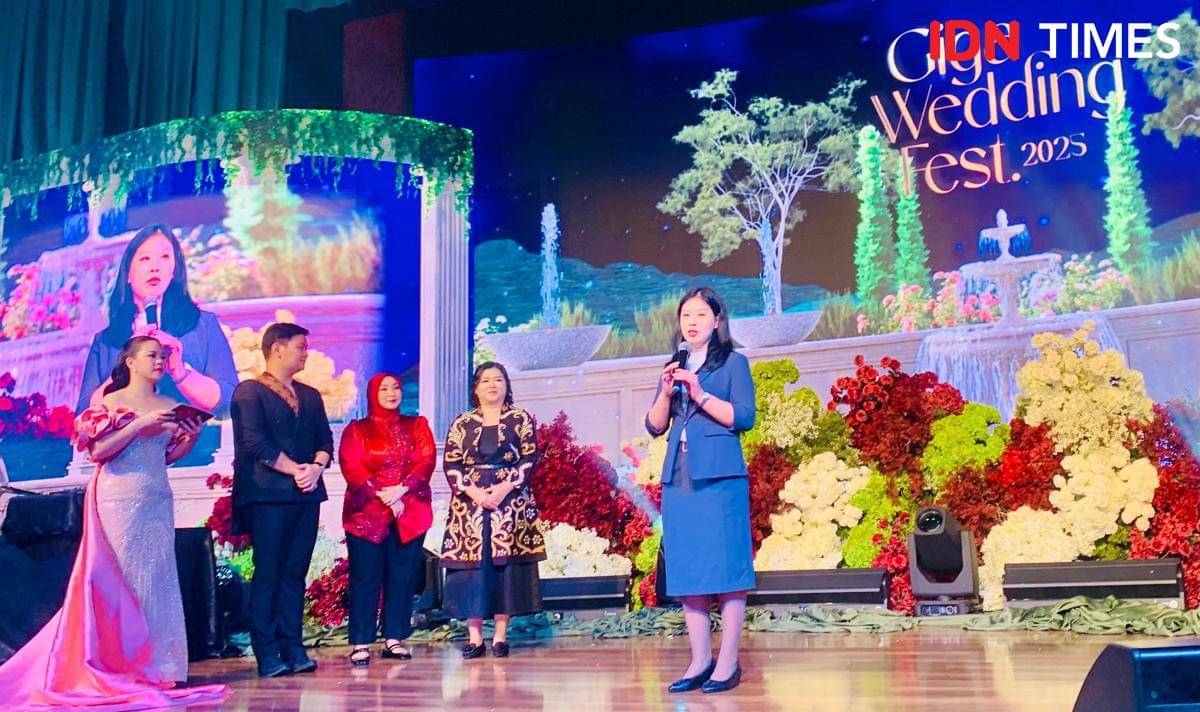 Pameran Giga Wedding Fest 2025 digelar di Grand City Hall Medan (IDN Times/Indah Permata Sari)