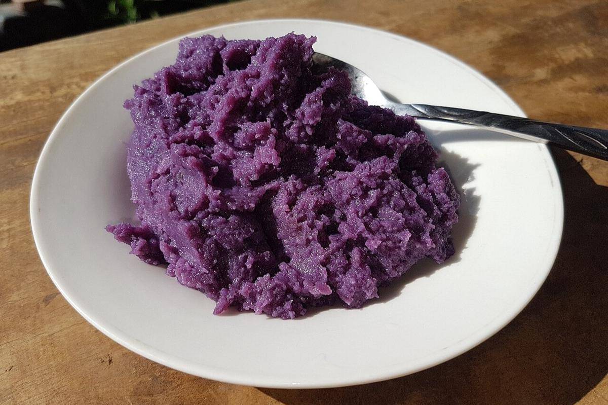 Potret ube halaya khas Filipina