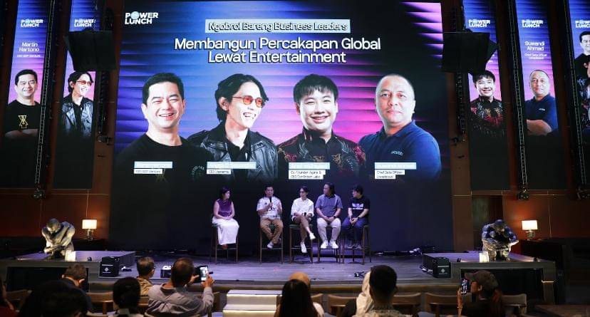 potret acara Power Lunch “Membangun Percapakan Global Lewat Entertainment” yang berlangsung pada Rabu (8/10/2025)
