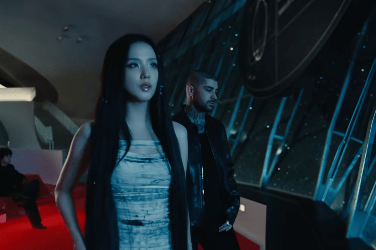 MV EYES CLOSED - Jisoo BLACKPINK dan Zayn Malik (youtube.com/JISOO dan Zayn)