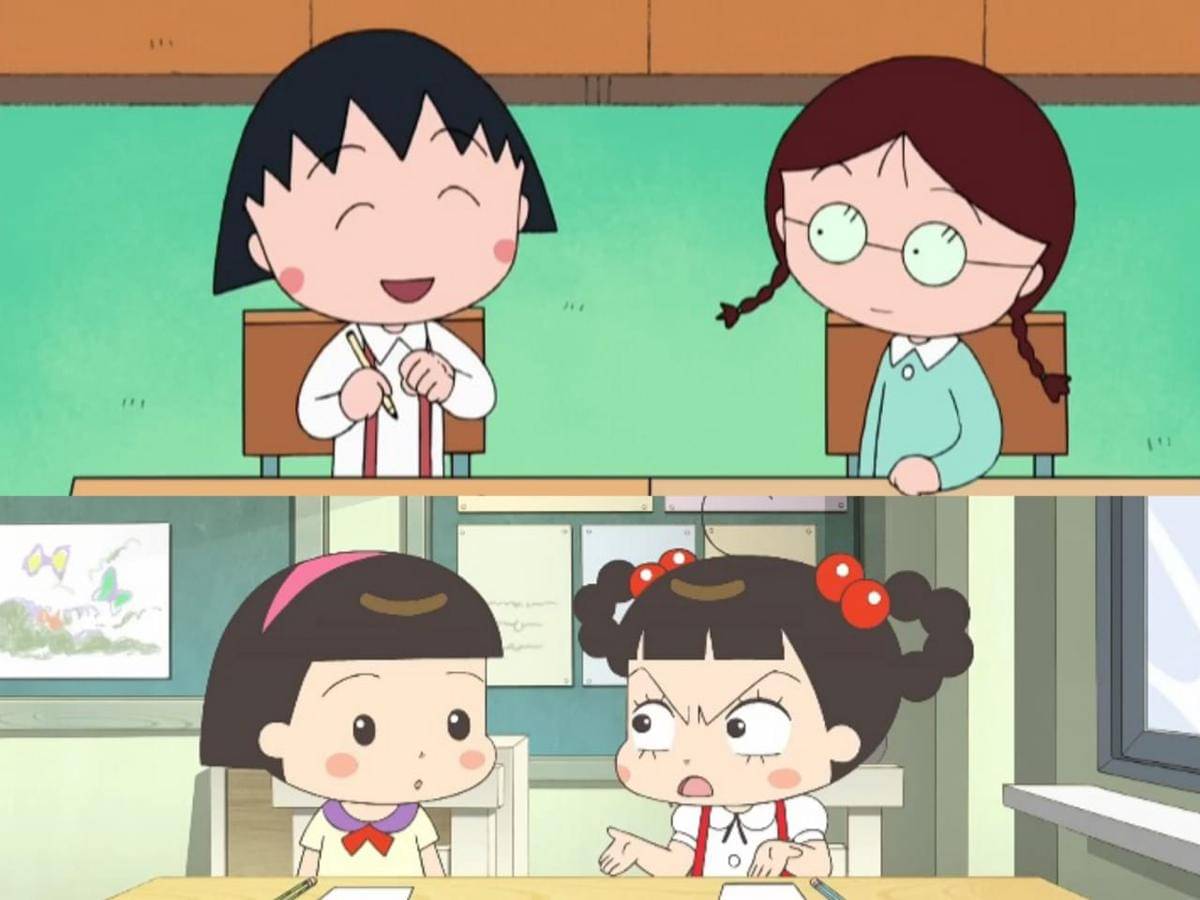 cuplikan Chibi Maruko Chan & Hello Jadoo (youtube.com/Chibi Maruko-Chan - Bahasa Indonesia | Hello Jadoo Bahasa Indonesia) 