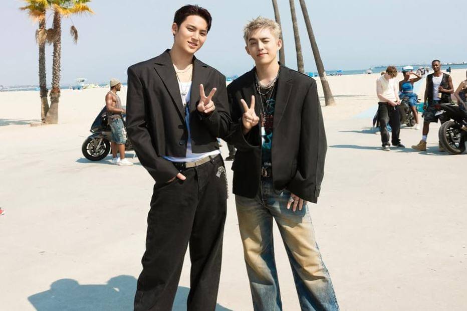 S.Coups dan Mingyu SEVENTEEN (instagram.com/saythename_17)