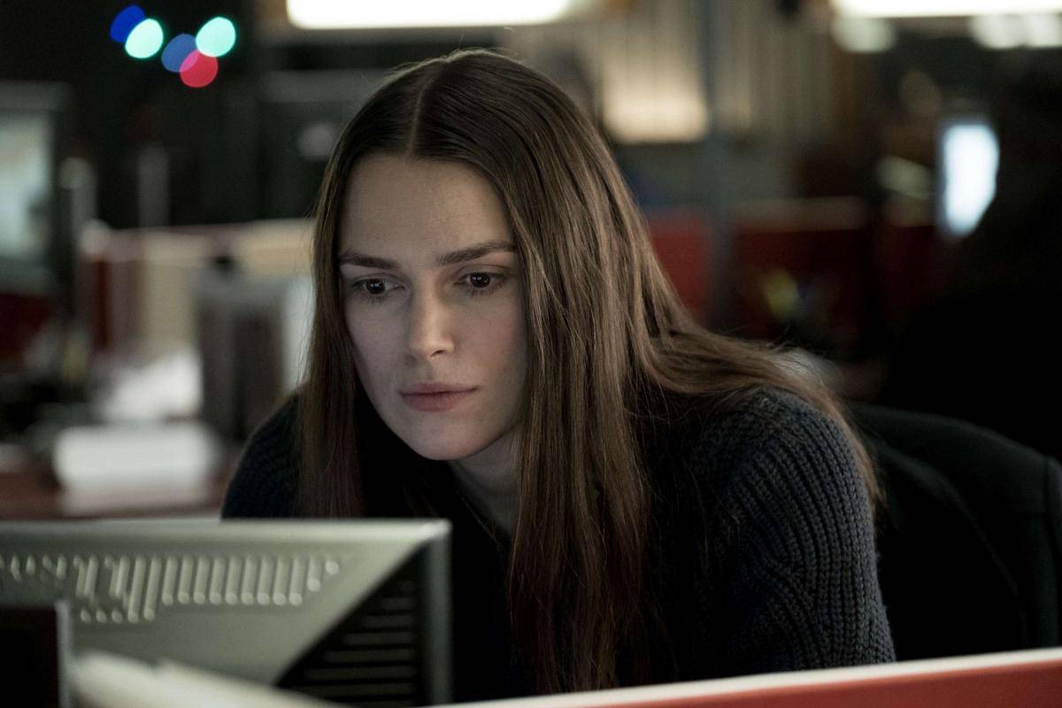Keira Knightley dalam film Official Secrets