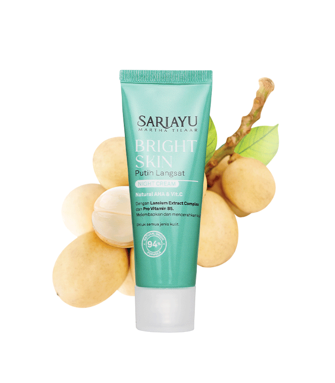 Sariayu Bright Skin Putih Langsat Night Cream (sariayu.com) 