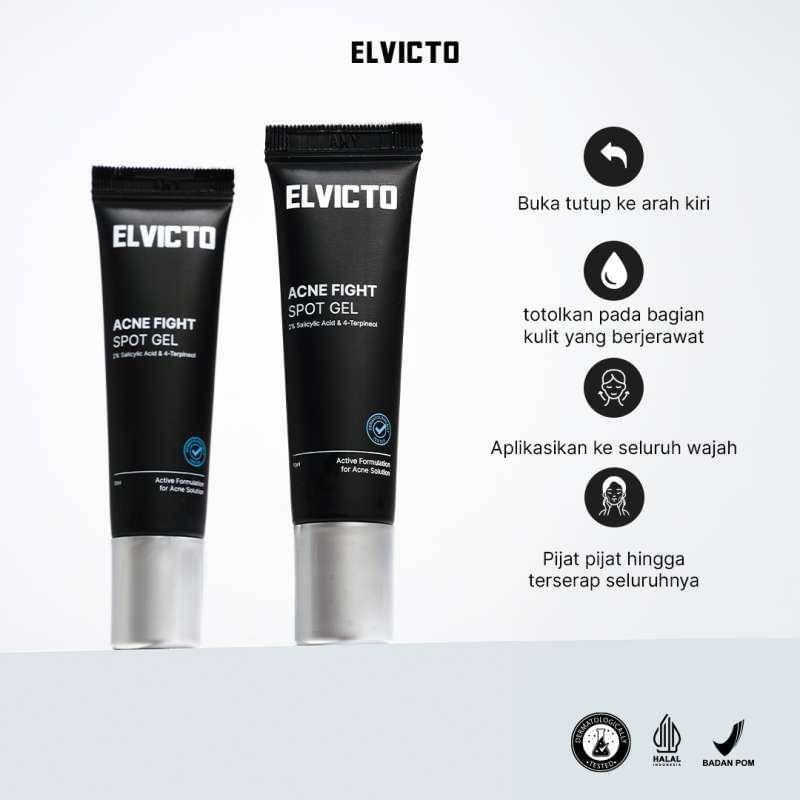 ELVICTO Acne Fight Spot Gel (blibli.com/elvicto.id Flagship Store)