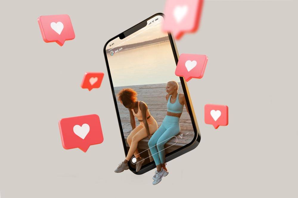 ilustrasi postingan Instagram 