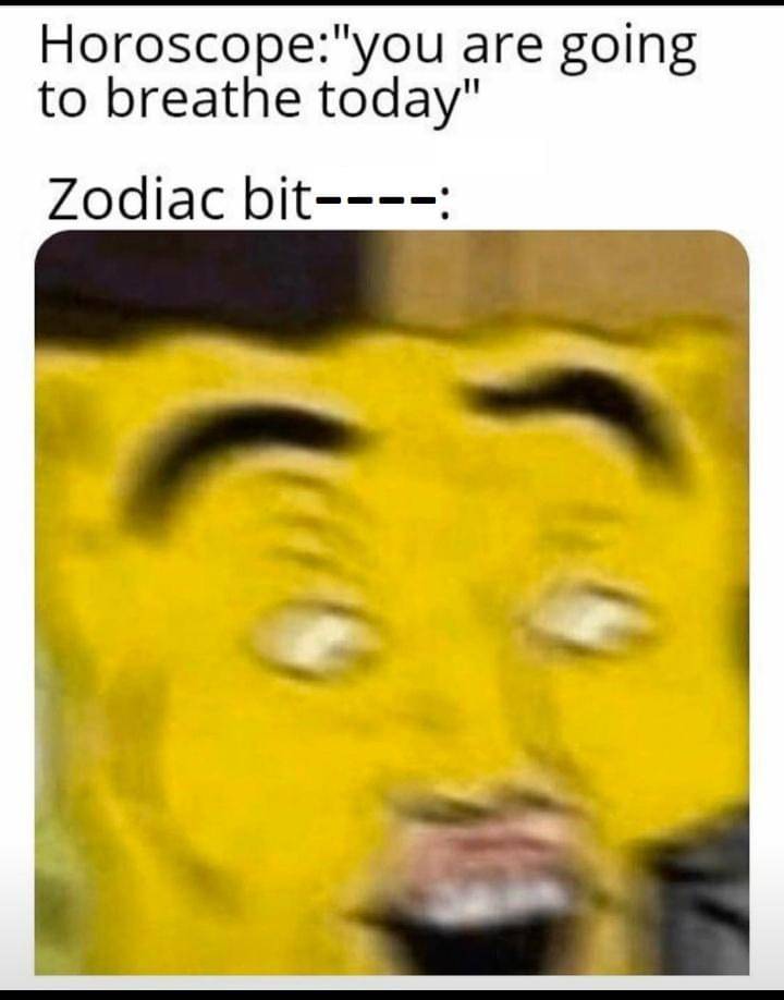meme kartun tentang zodiak