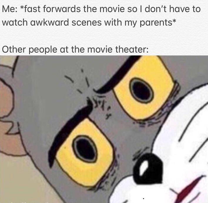 meme kartun tentang bioskop