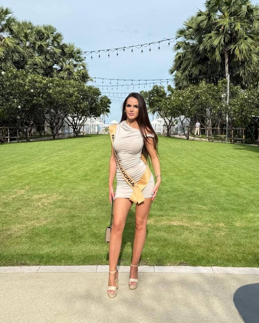 potret Ilirjana Saliu, Miss Grand Makedonia Utara 2025 (instagram.com/ilirjanasaliu)