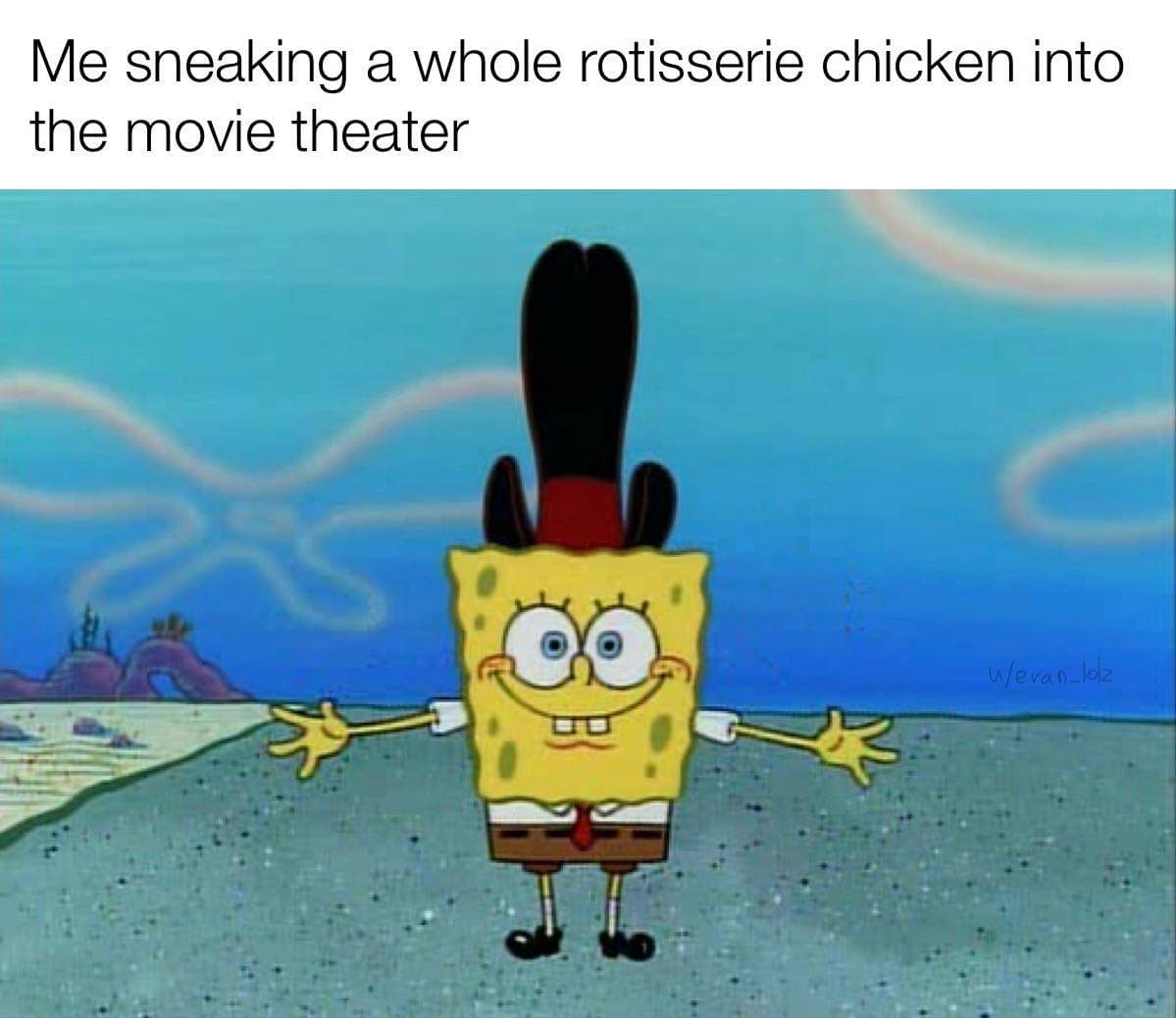 meme kartun tentang bioskop