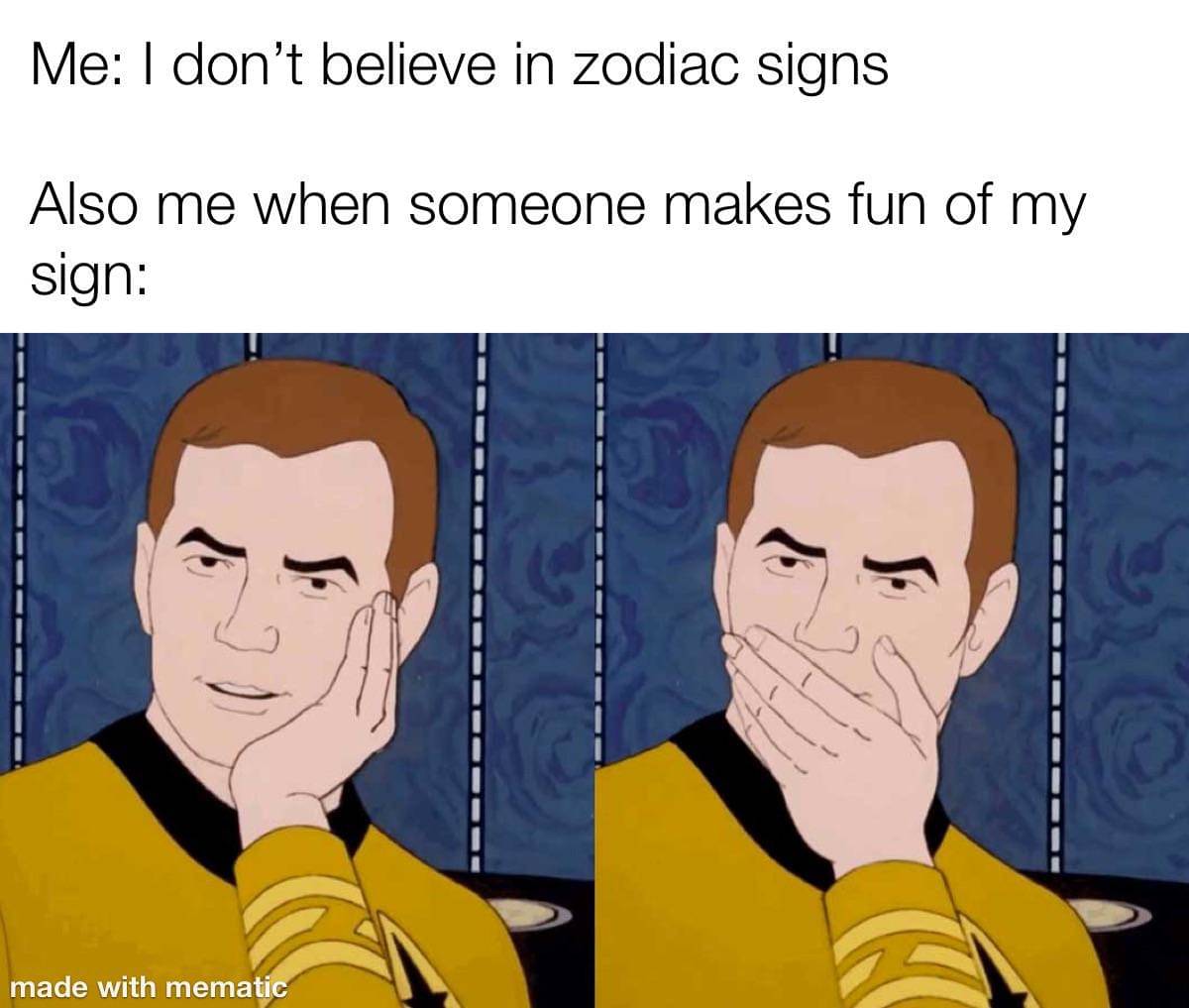 meme kartun tentang zodiak