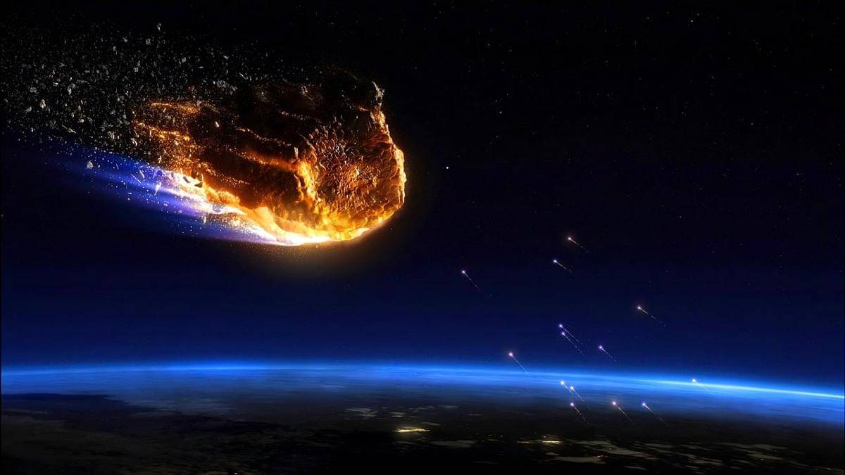 ilustrasi meteor jatuh (pixabay.com/Batman111)
