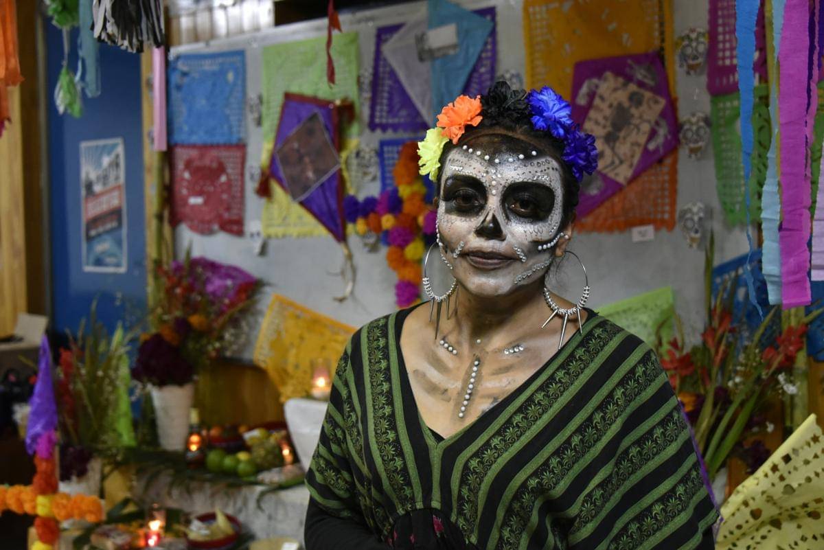 perayaan Día de los Muertos di Mexico 