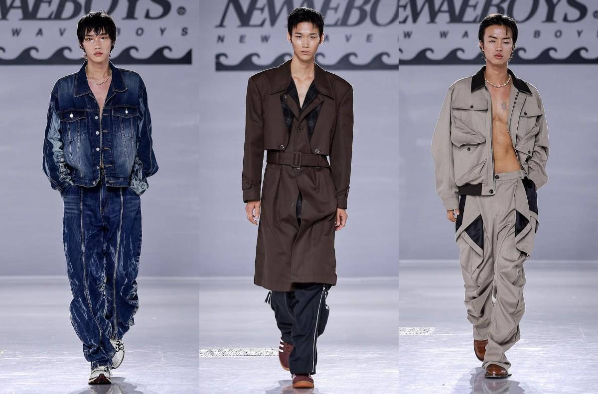 Koleksi New Wave Boys S/S '26 di Seoul Fashion Week (instagram.com/newwaveboys_official)