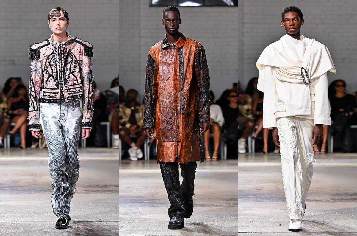 Koleksi Who Decides War S/S '26 di New York Fashion Week (instagram.com/whodecideswar)