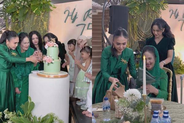 ulang tahun ibunda Krisdayanti (Instagram.com/krisdayantilemos)