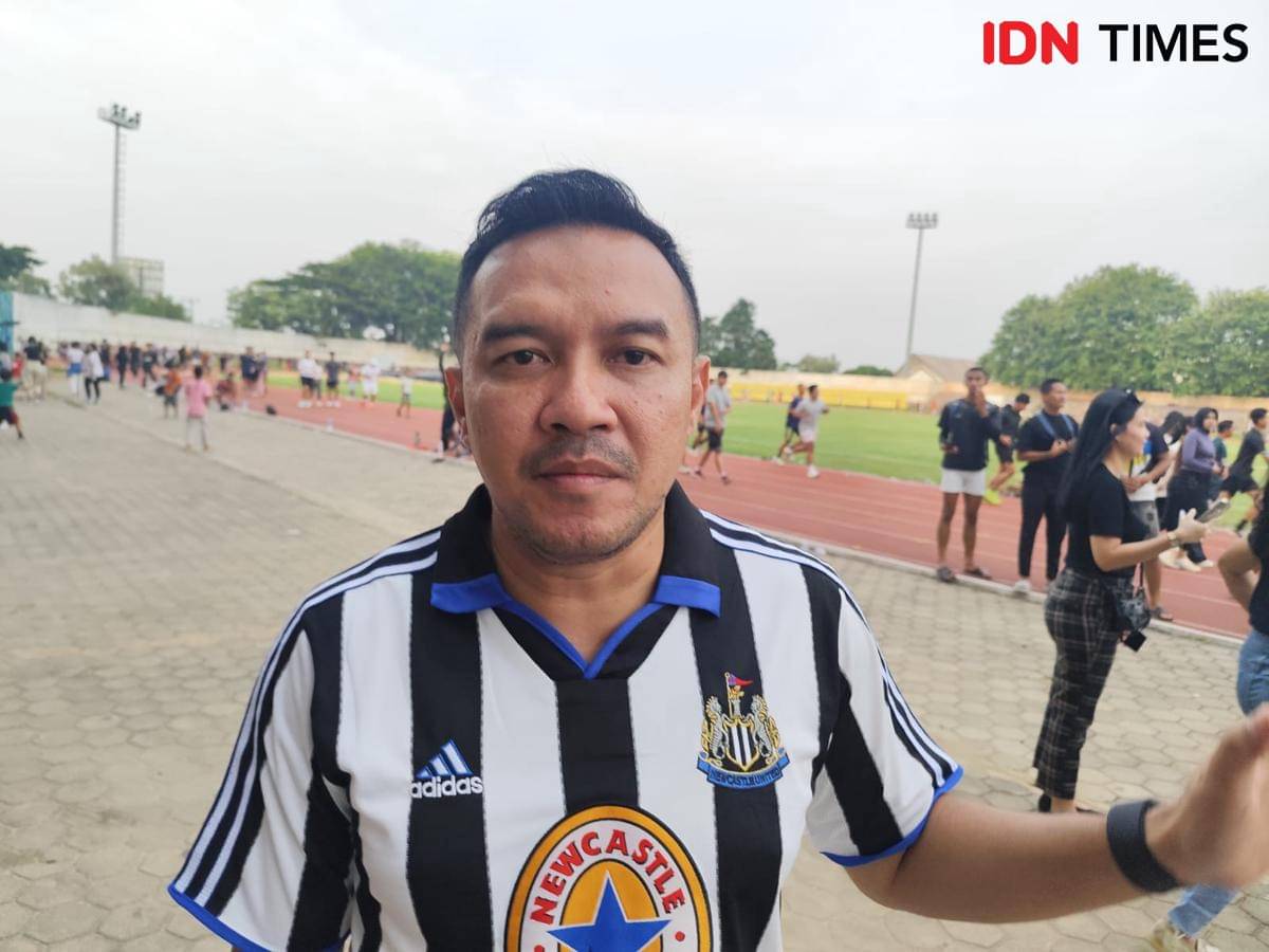 Wakil ketua PSSI Lampung, Yoga Swara. (IDN Times/Muhaimin)