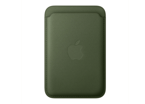 casing FineWoven pada iPhone