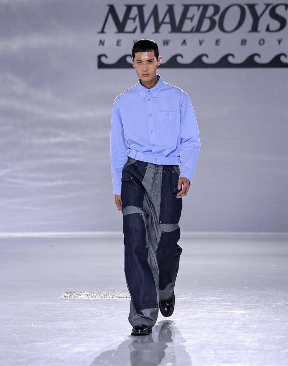 Koleksi New Wave Boys S/S '26 di Seoul Fashion Week (instagram.com/newwaveboys_official)