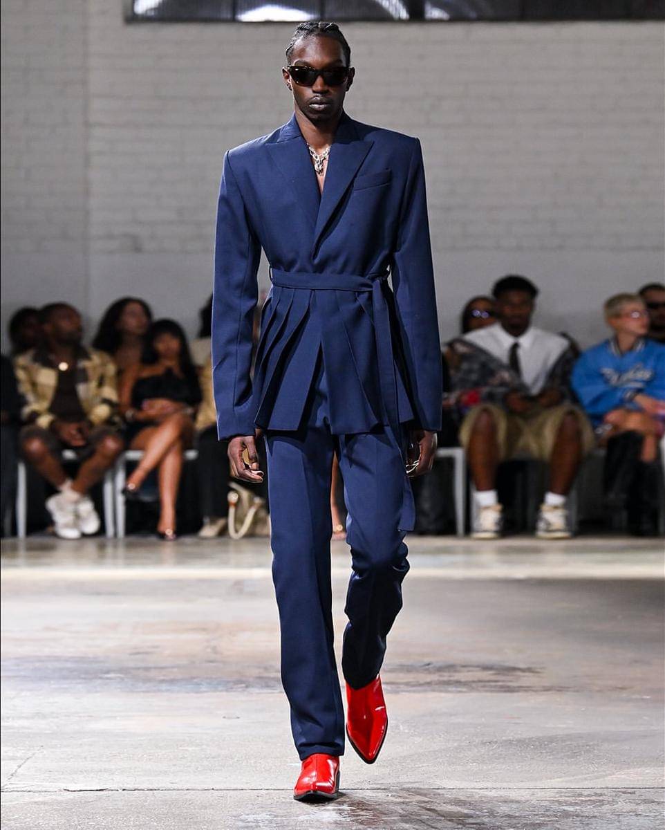 Koleksi Who Decides War S/S '26 di New York Fashion Week (instagram.com/whodecideswar)